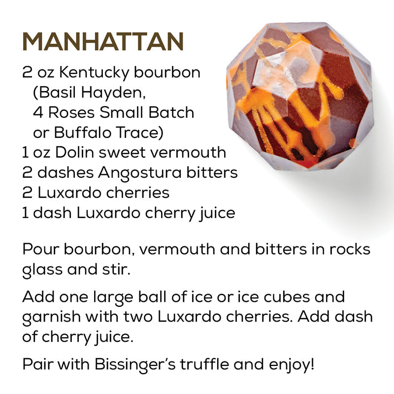 Cocktails at Bissinger’s 16 PC Truffles Bissinger's Handcrafted Chocolatier