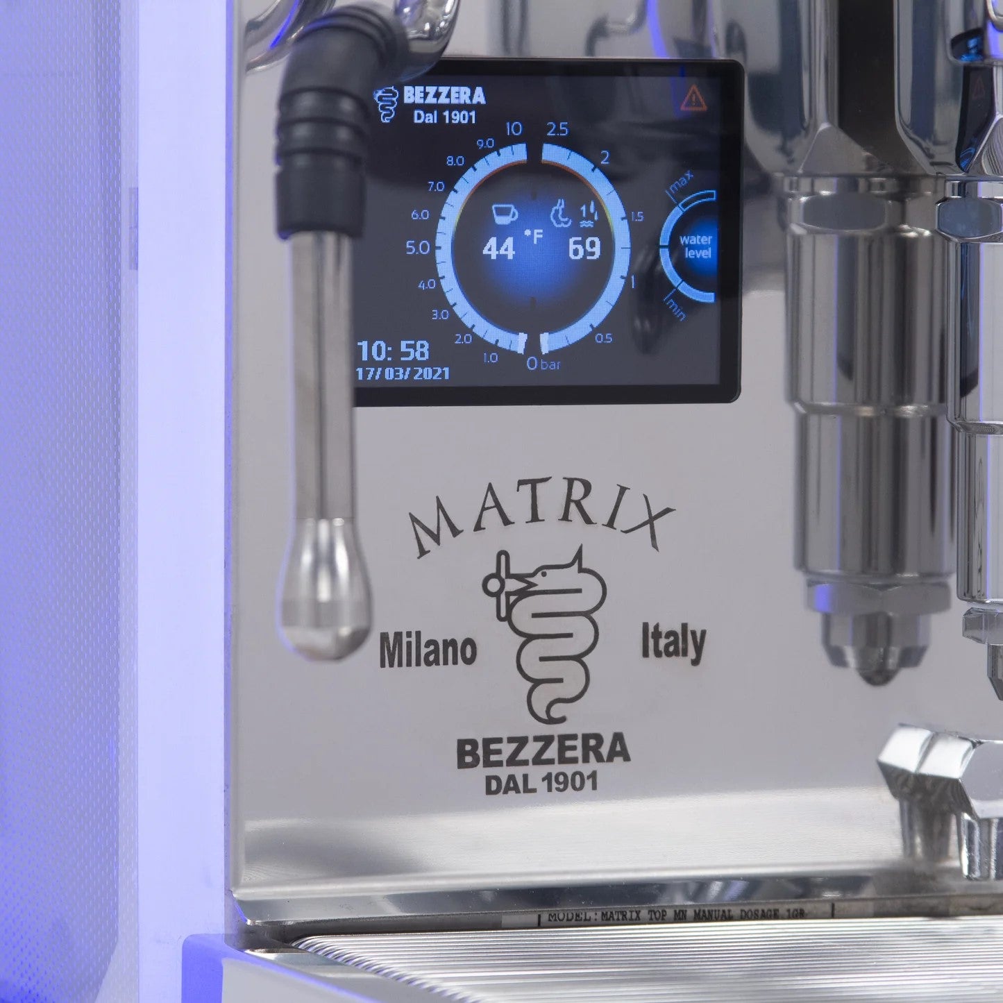 Bezzera Matrix DE Dual Boiler Espresso Machine