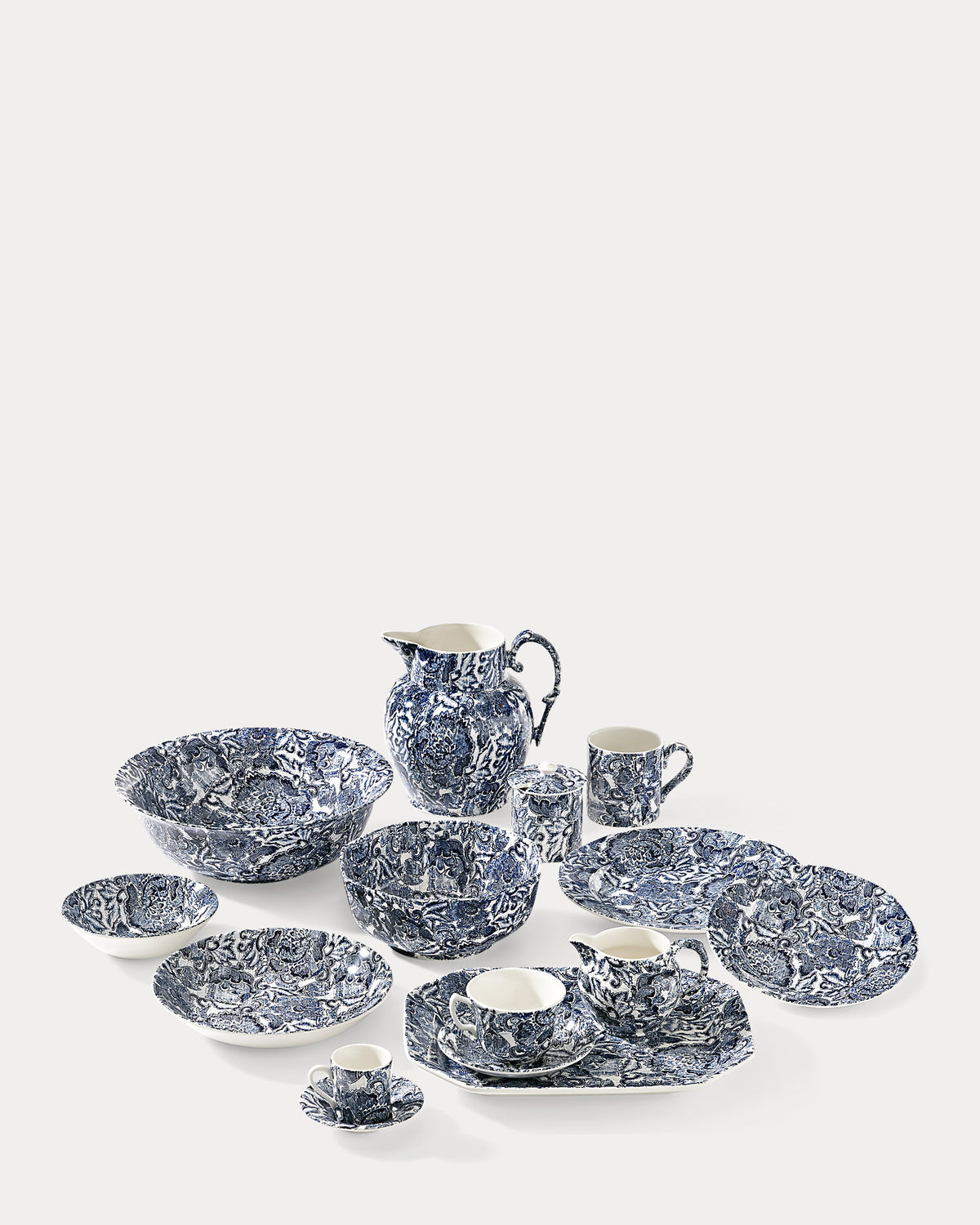 Faded Peony Dinner Plate