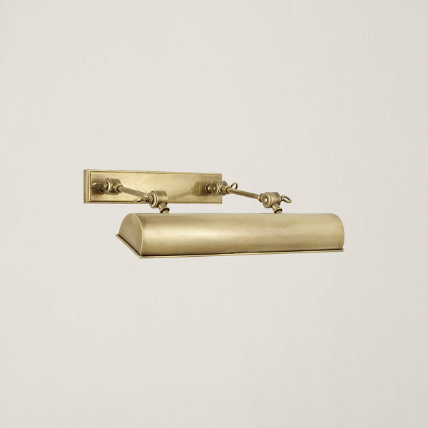 Anette 16" Picture Light - Natural Brass