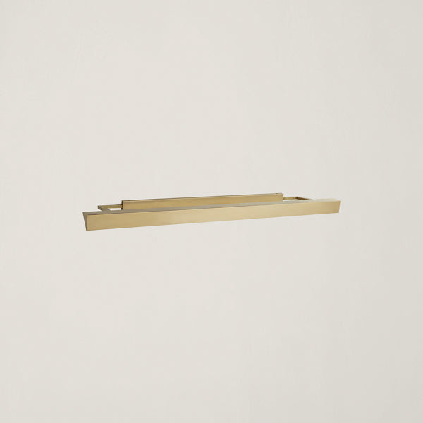 Langham Large Picture Light - Natural Brass