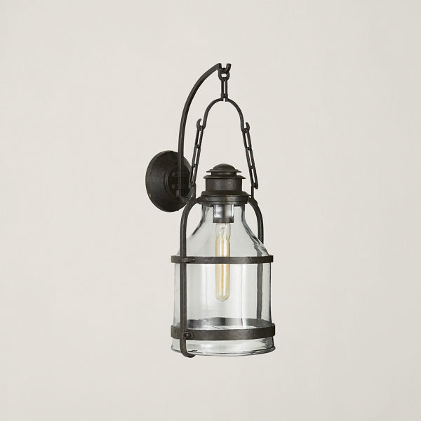 Cheyenne Medium Lantern - Aged Iron