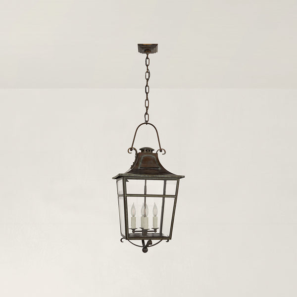 Carrington Small Lantern - French Rust