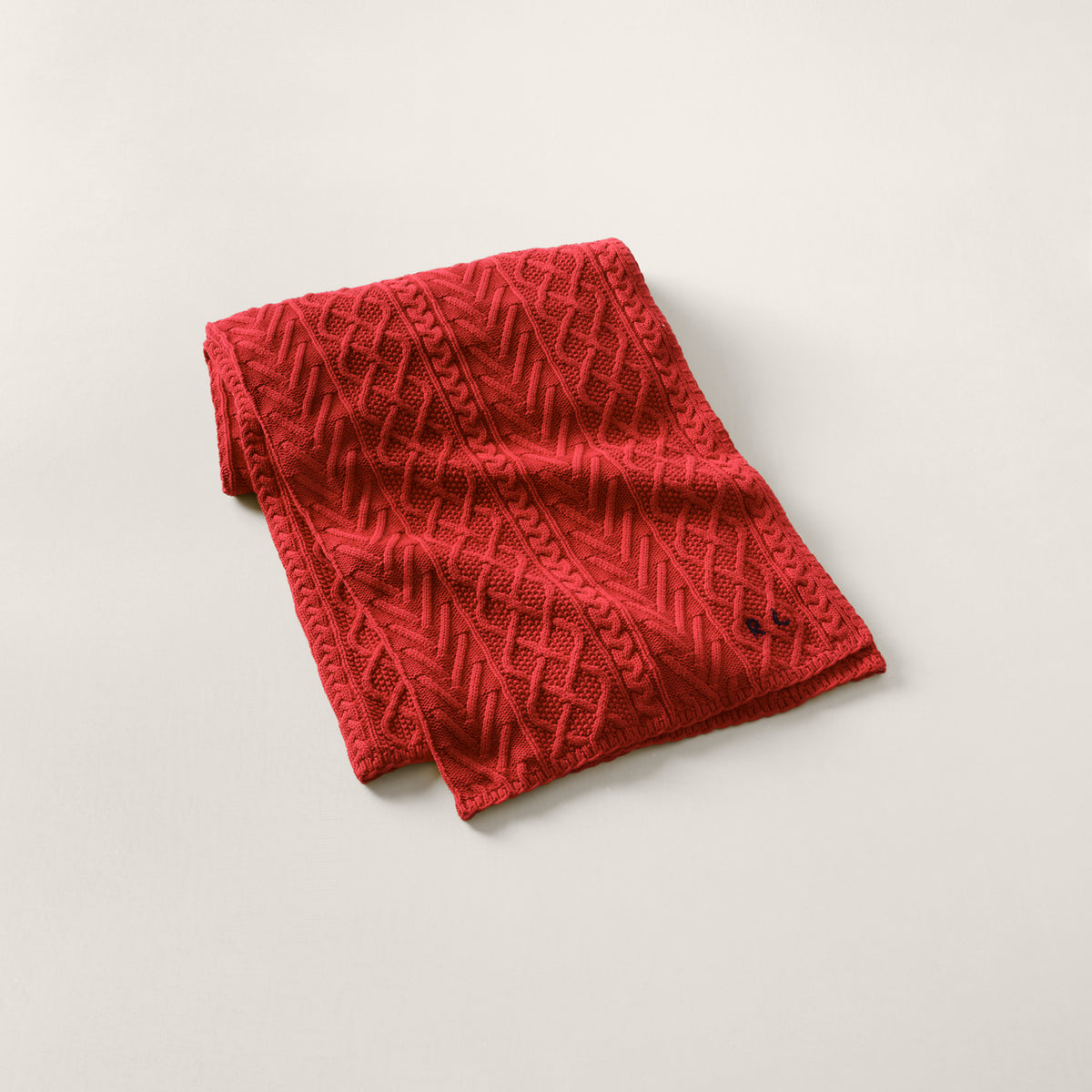 Highland Throw Blanket - Red