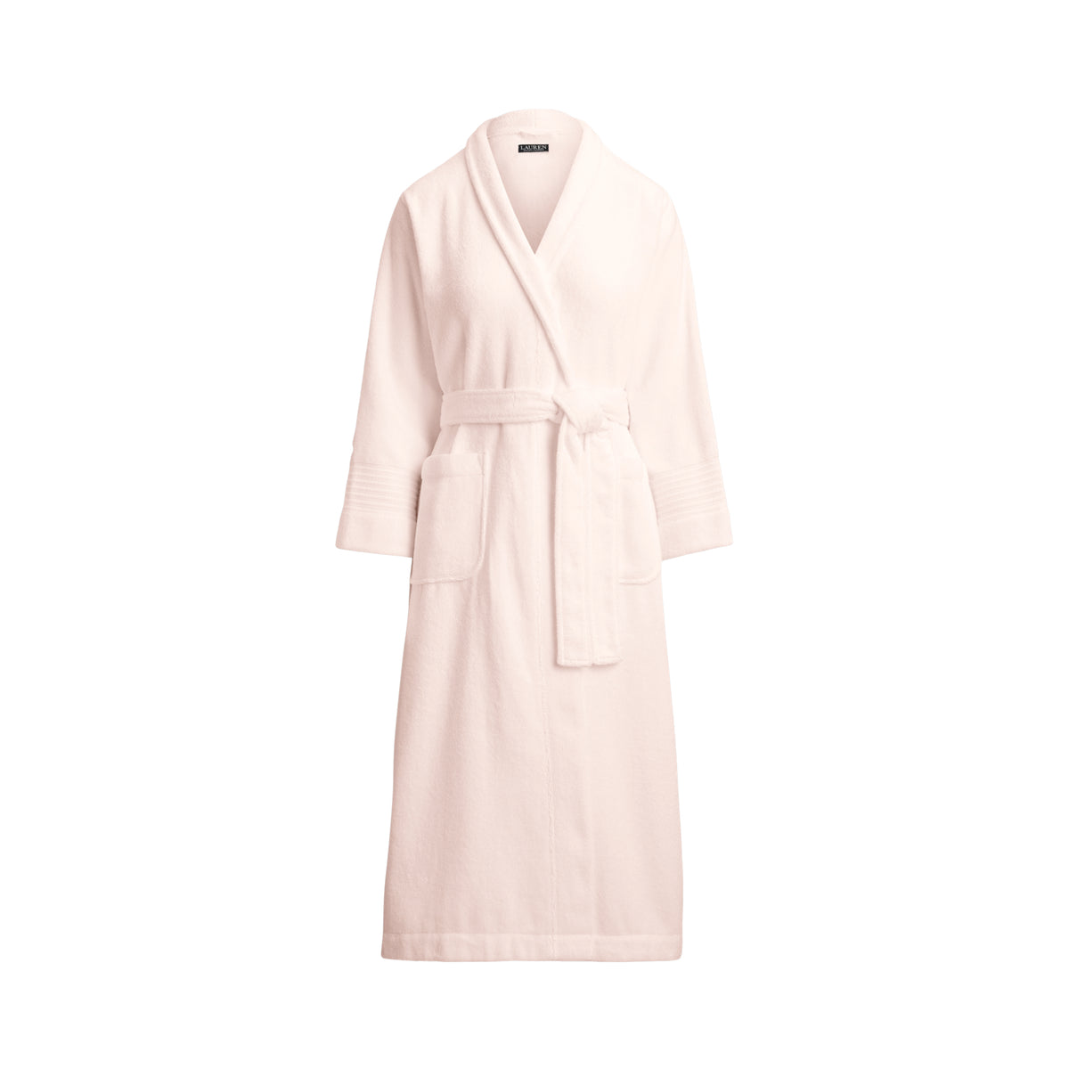Custom Cotton Terry Cloth Robe - Pink