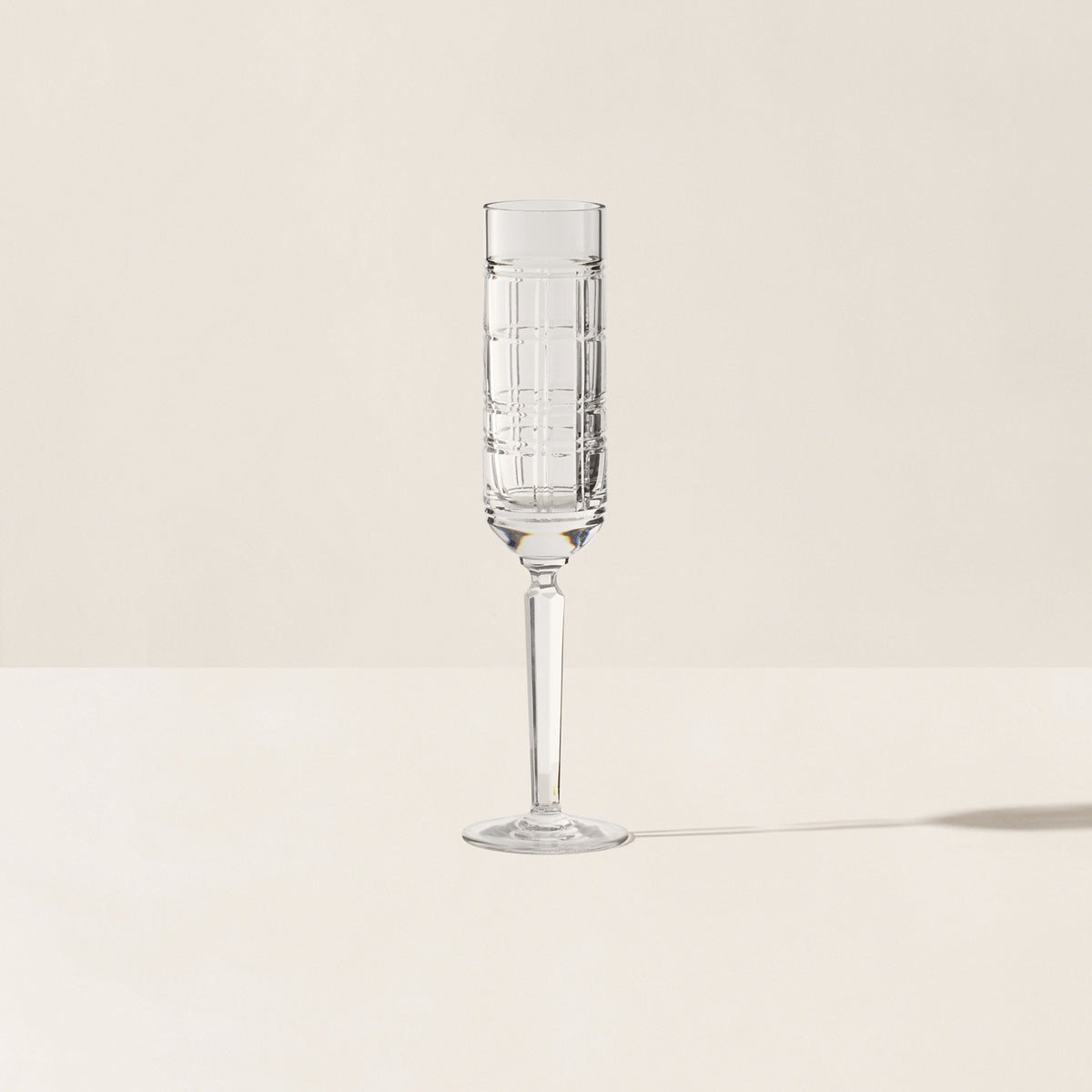 Hudson Plaid Champagne Flute - Ralph Lauren Home