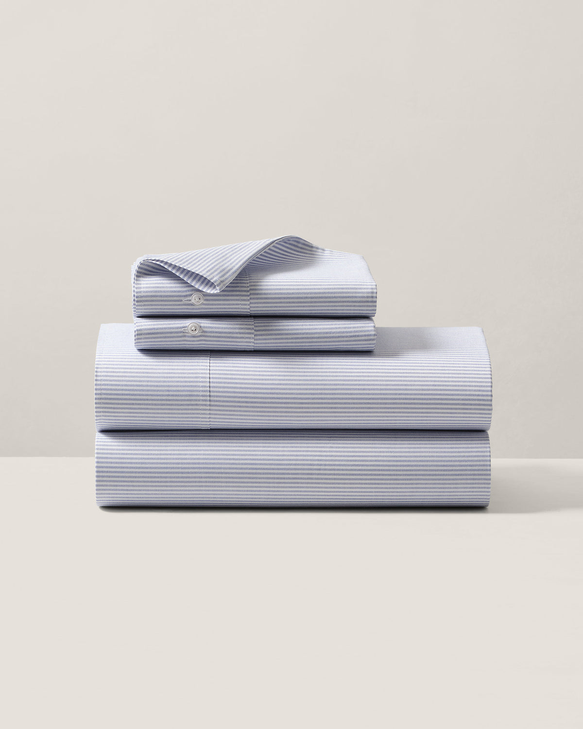 Organic Cotton Oxford Stripe Sheeting
