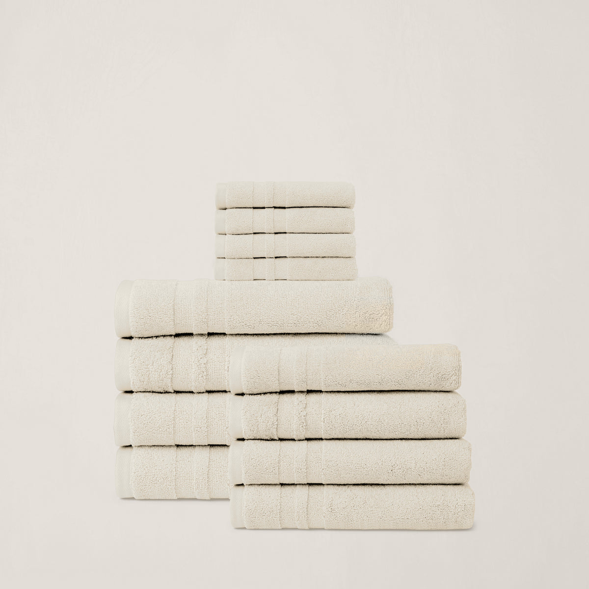Payton 12-Piece Towel Set - Parchment