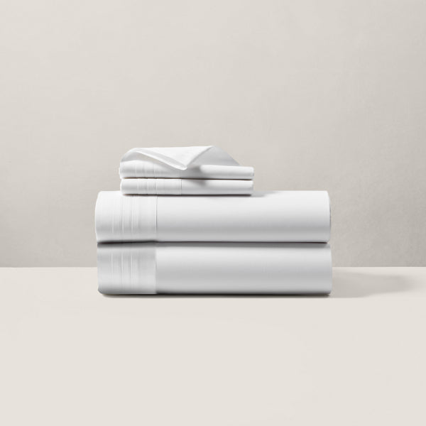Organic Cotton Tuxedo Pleat Sheeting