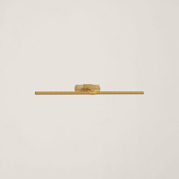 Langley 32" Picture Light - Natural Brass