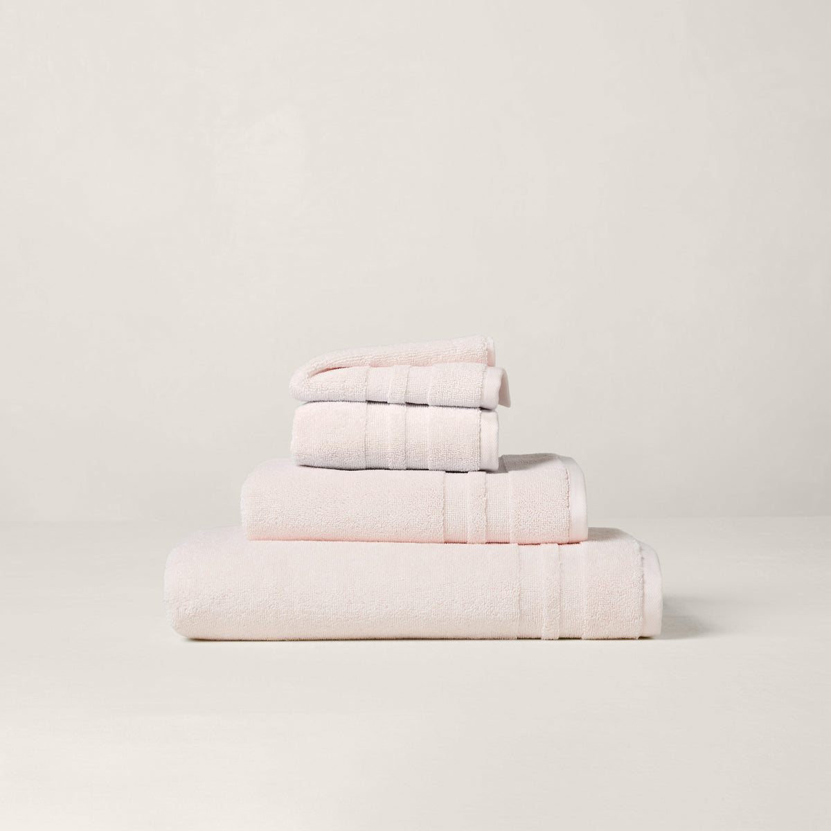 Payton Bath Towels & Mat - Camelia Pink