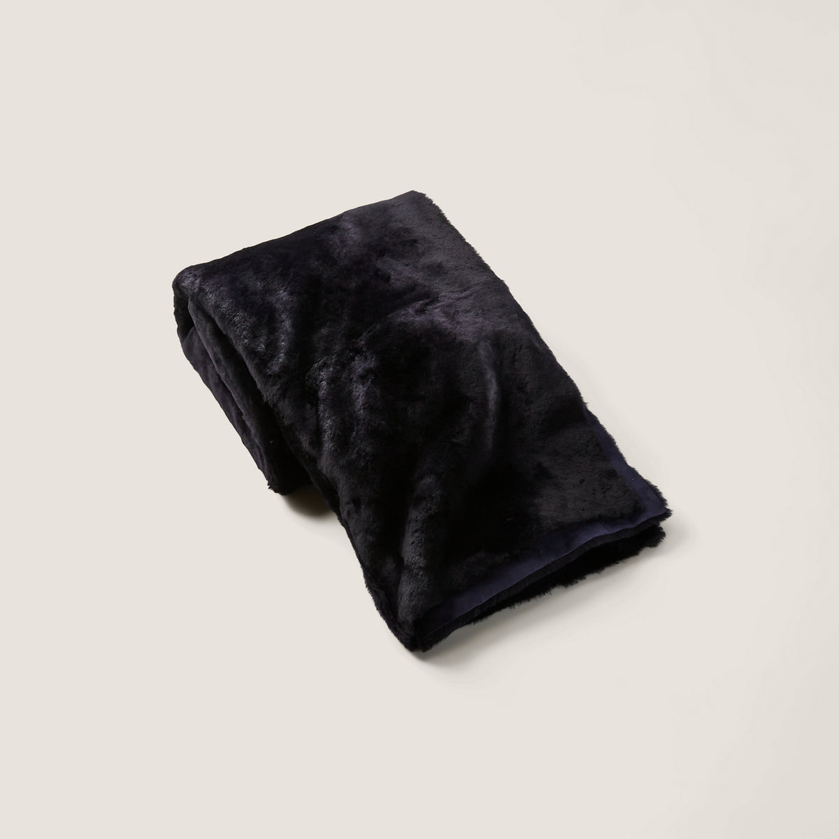 Arden Throw Blanket - Midnight Navy
