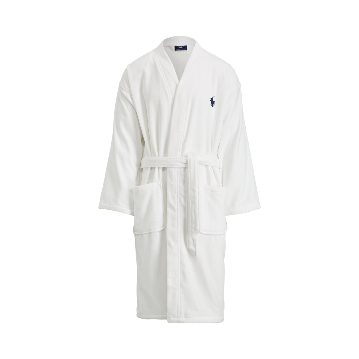 Terry Velour Robe - White