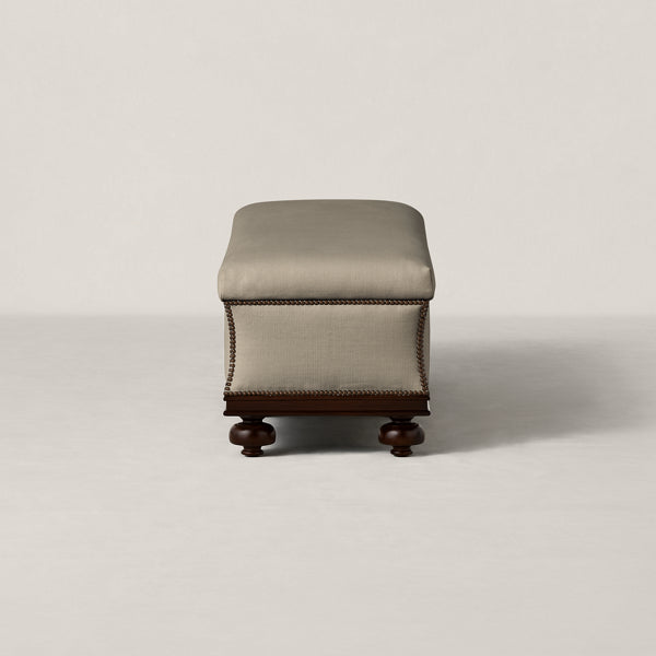 Florence Bed Bench detail view 2 - Ralph Lauren Home Furniture