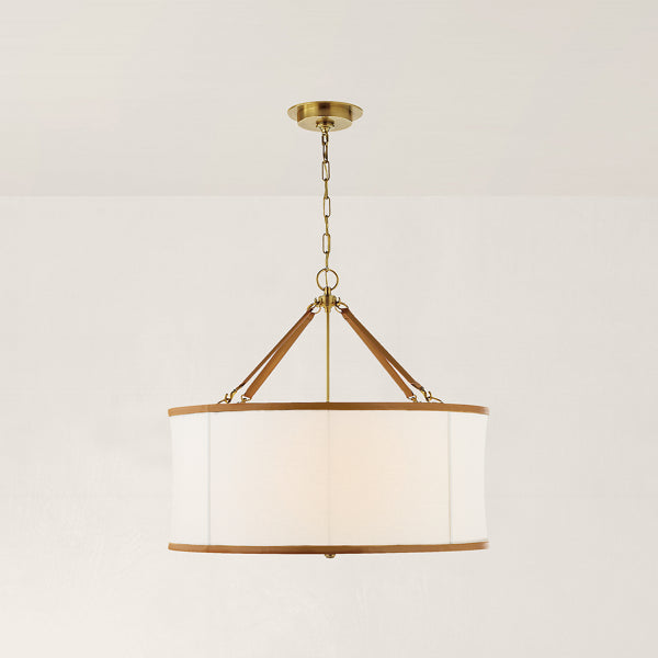 Broomfield Large Hanging Shade - Natural Brass