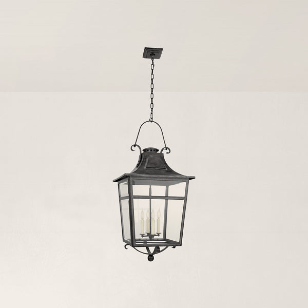 Carrington Large Lantern - French Rust