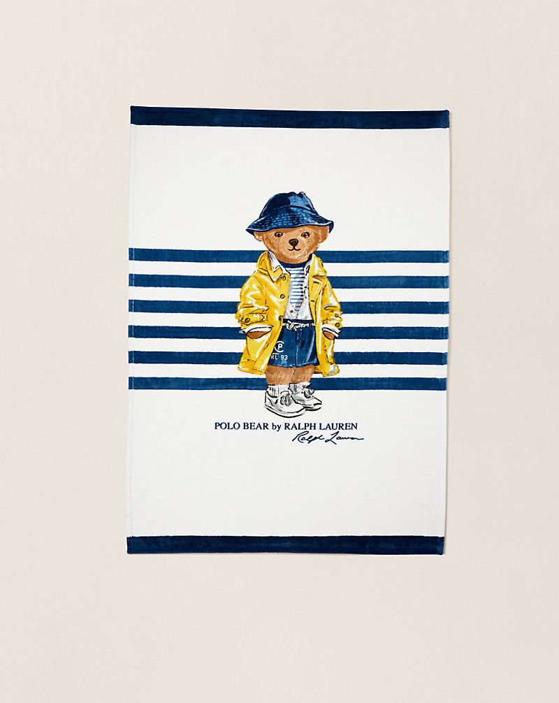Raincoat Polo Bear Throw Blanket