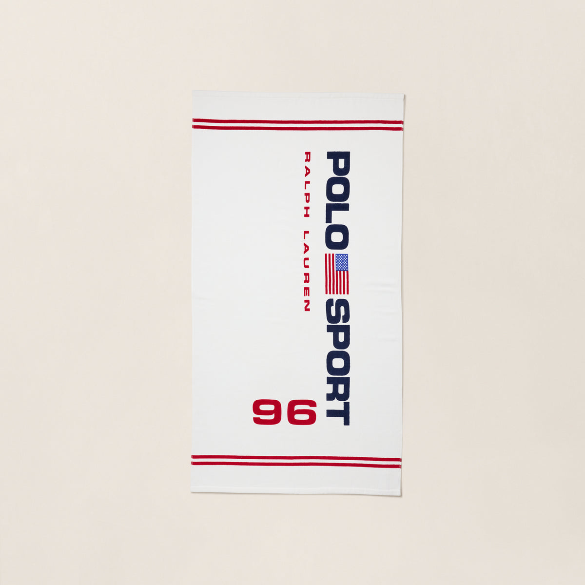 Polo Sport Beach Towel - White