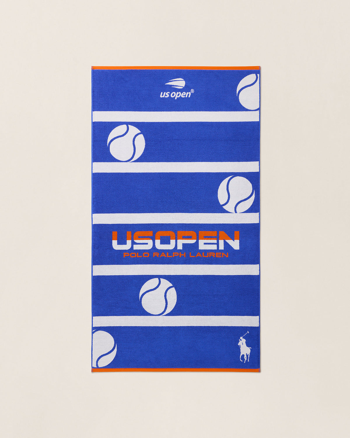 US Open Striped Beach Towel