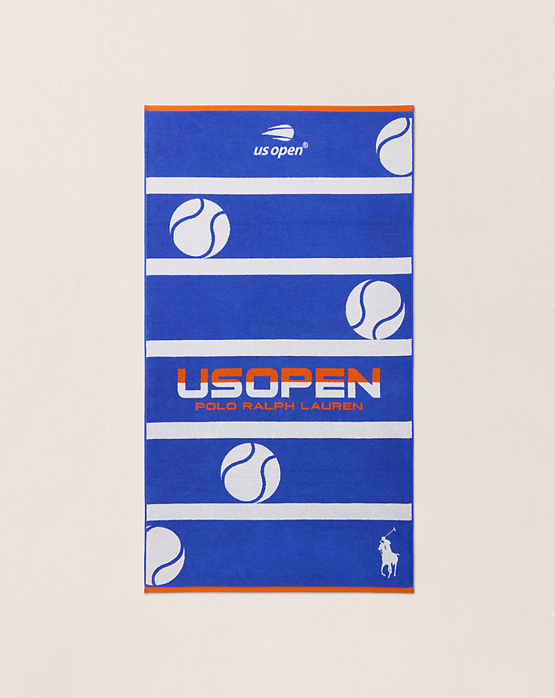 US Open Striped Beach Towel