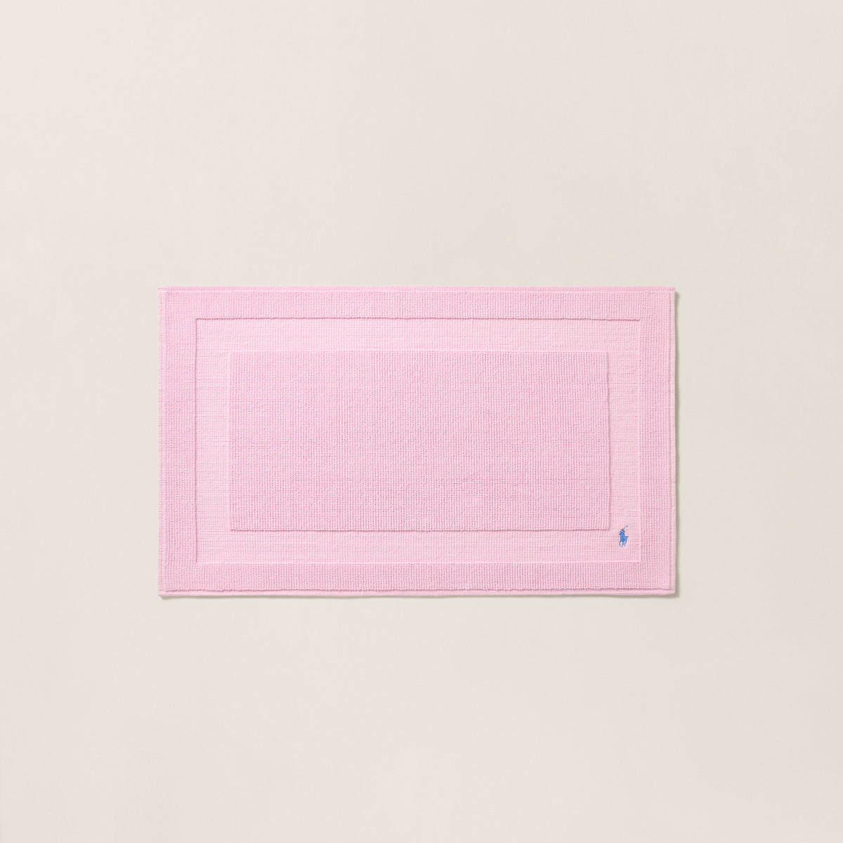 The Polo Bath Rug - Carmel Pink
