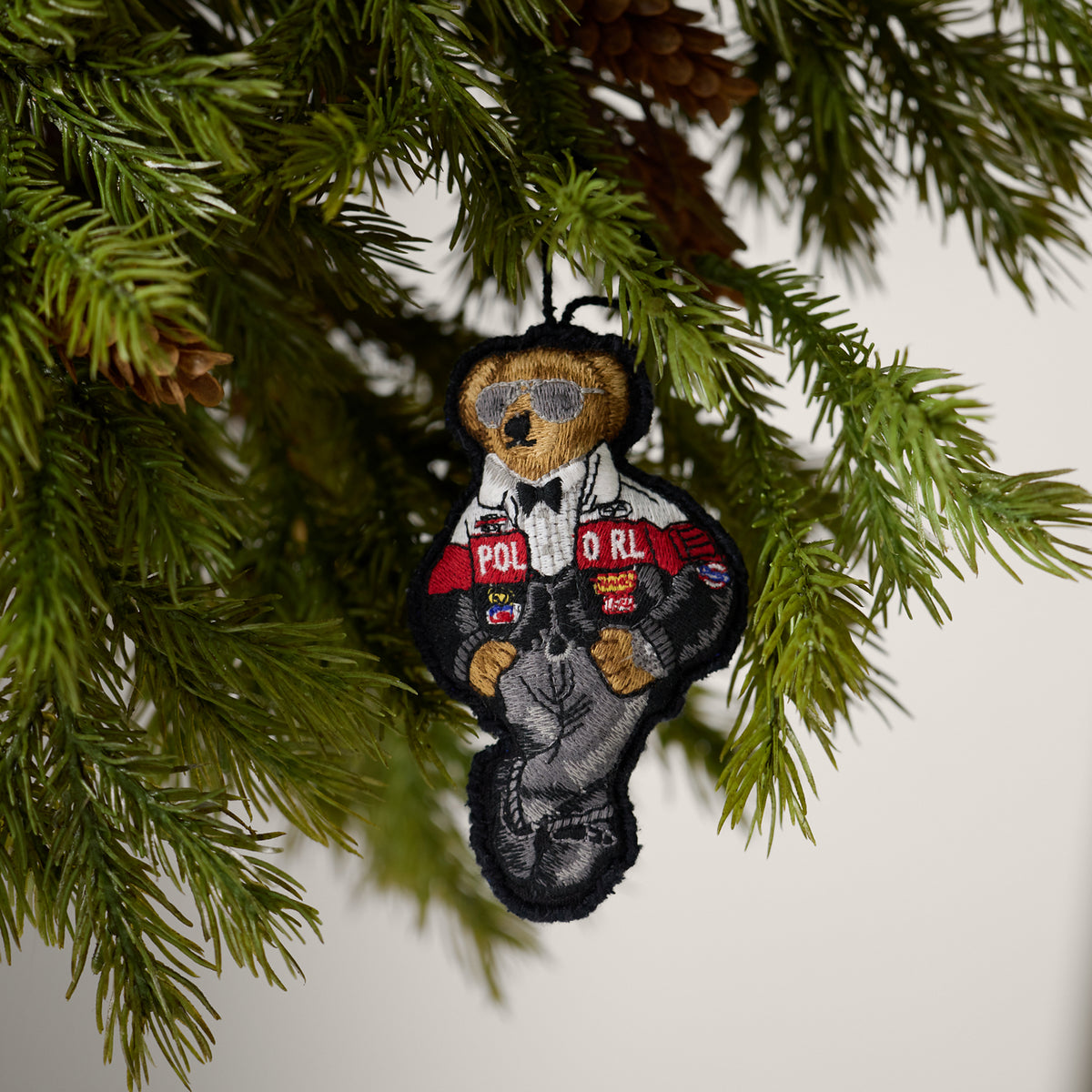 Holiday Polo Bear Ornament - Ralph Lauren Home