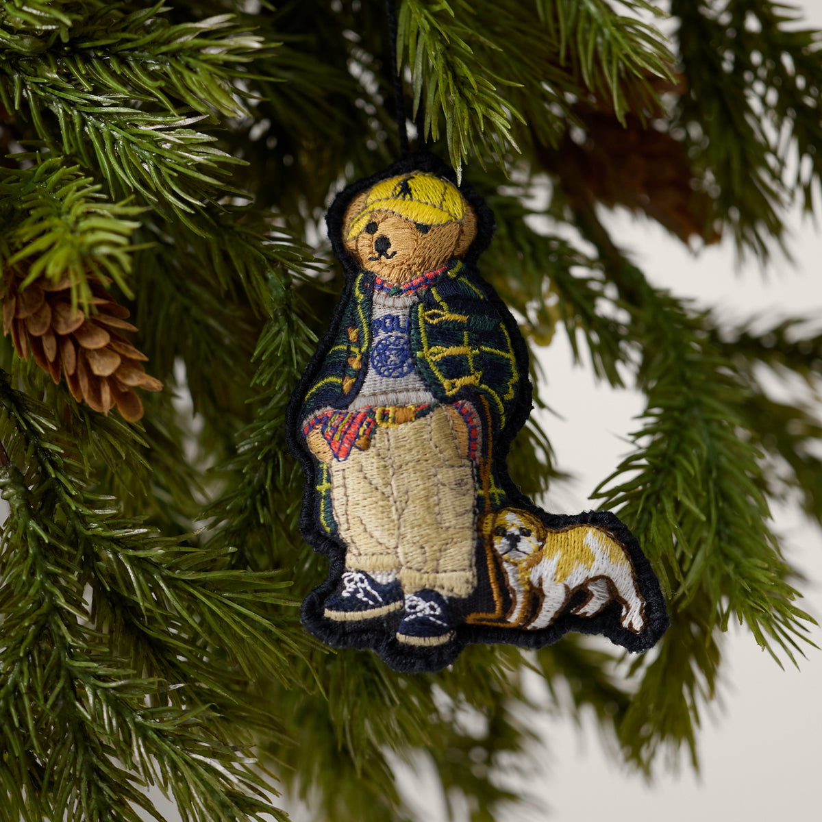 Toggle Coat Polo Bear Ornament - Ralph Lauren Home