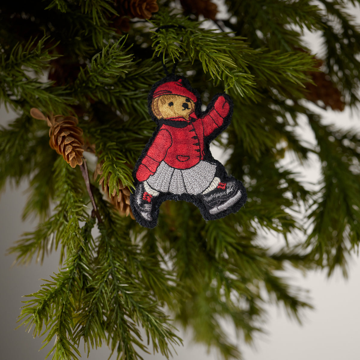 Skating Polo Bear Ornament - Ralph Lauren Home