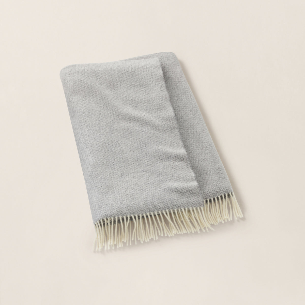 Jax Throw Blanket - Soft Grey