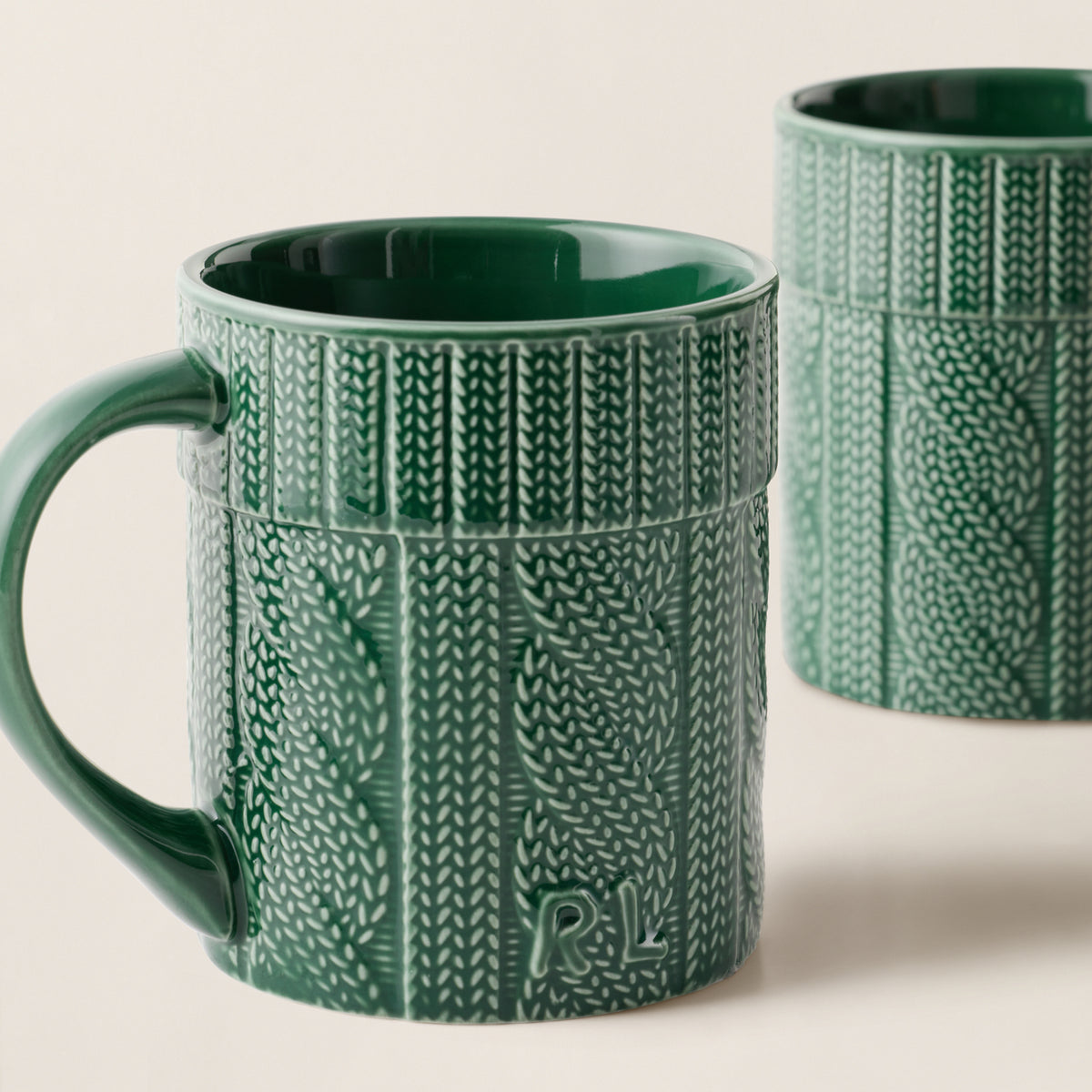 Cable-Knit Ceramic Mug Gift Set - Ralph Lauren Home