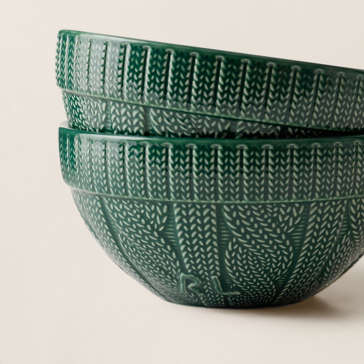 Cable-Knit Ceramic Bowl Gift Set - Ralph Lauren Home