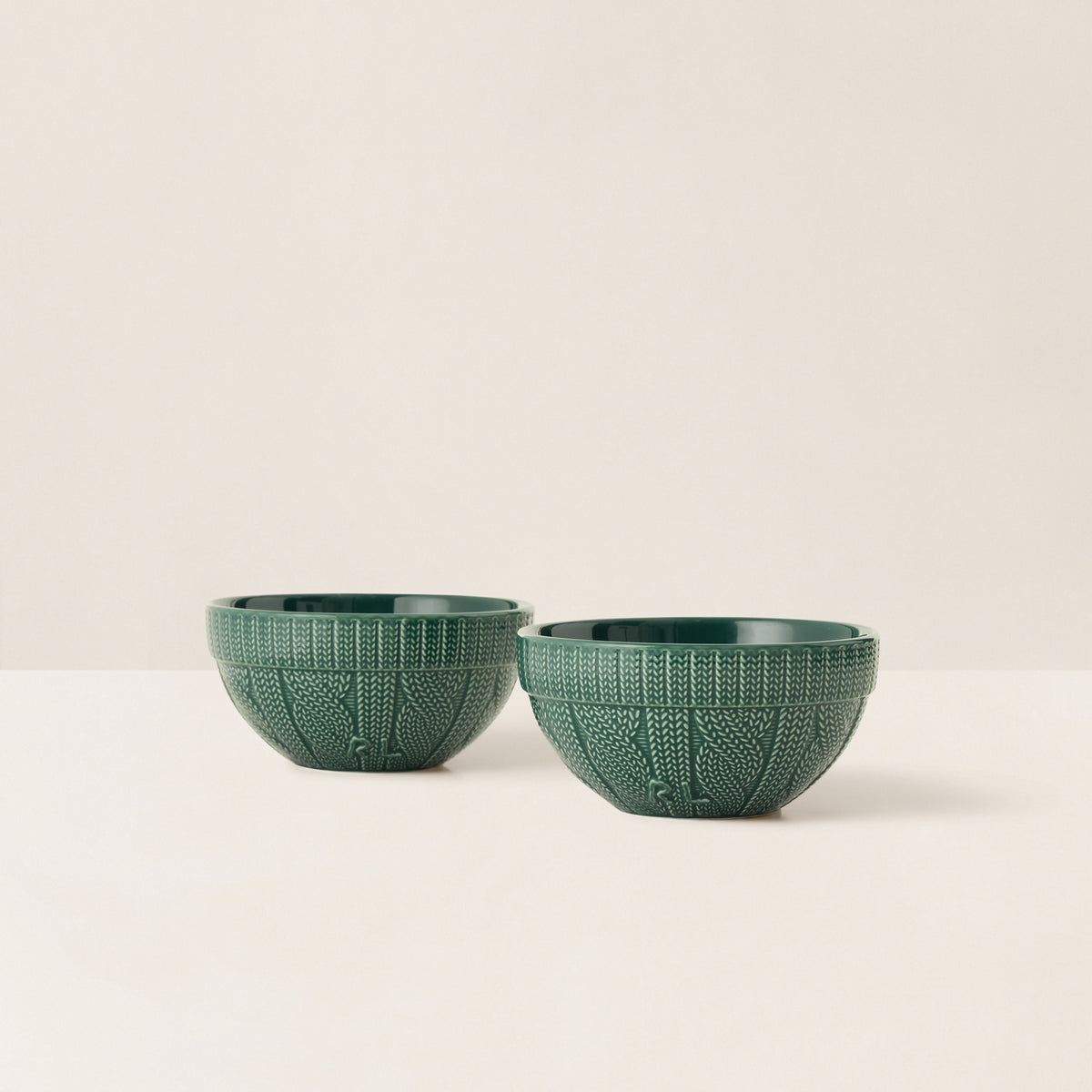 Cable-Knit Ceramic Bowl Gift Set - Ralph Lauren Home