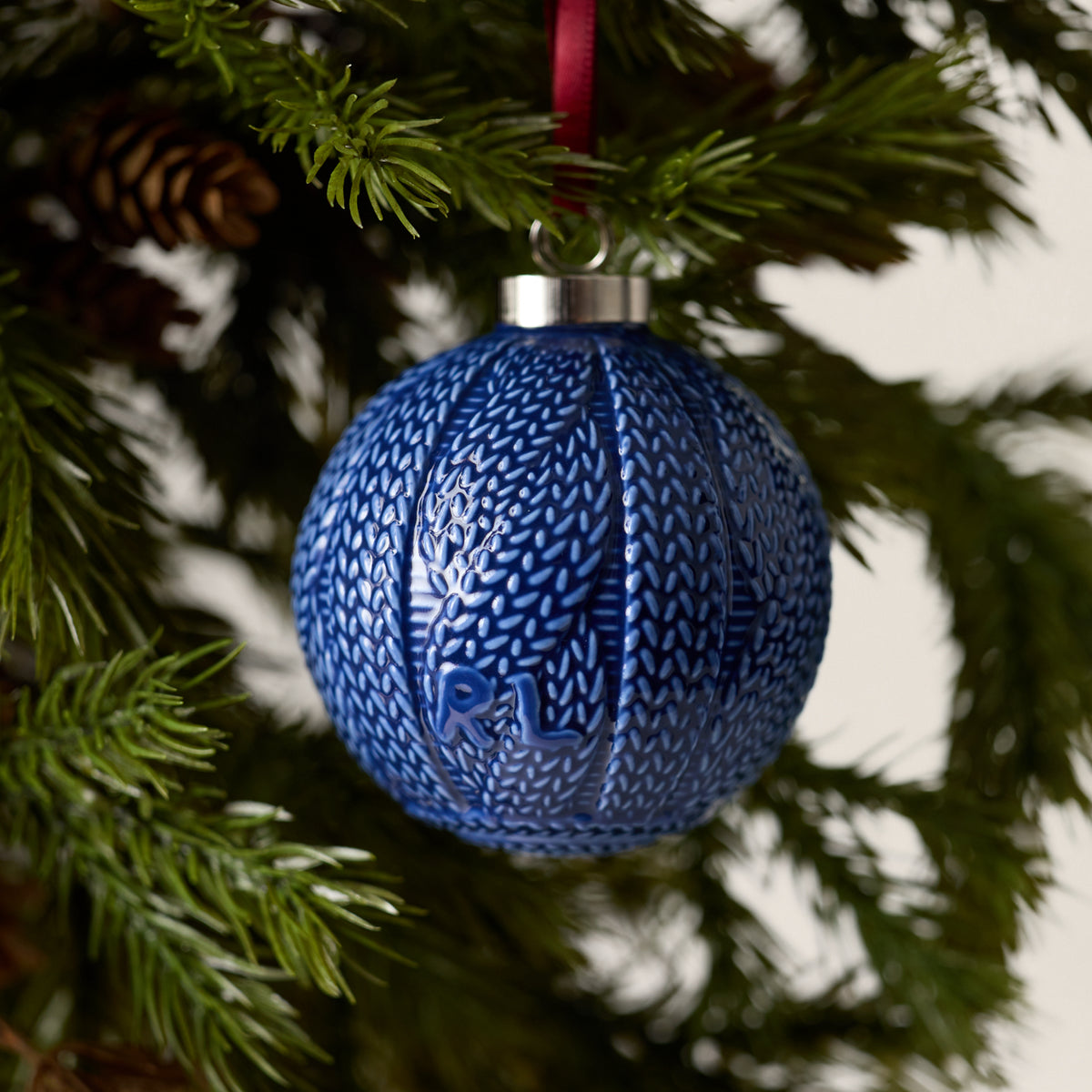 Cable-Knit Ornament Gift Set - Ralph Lauren Home