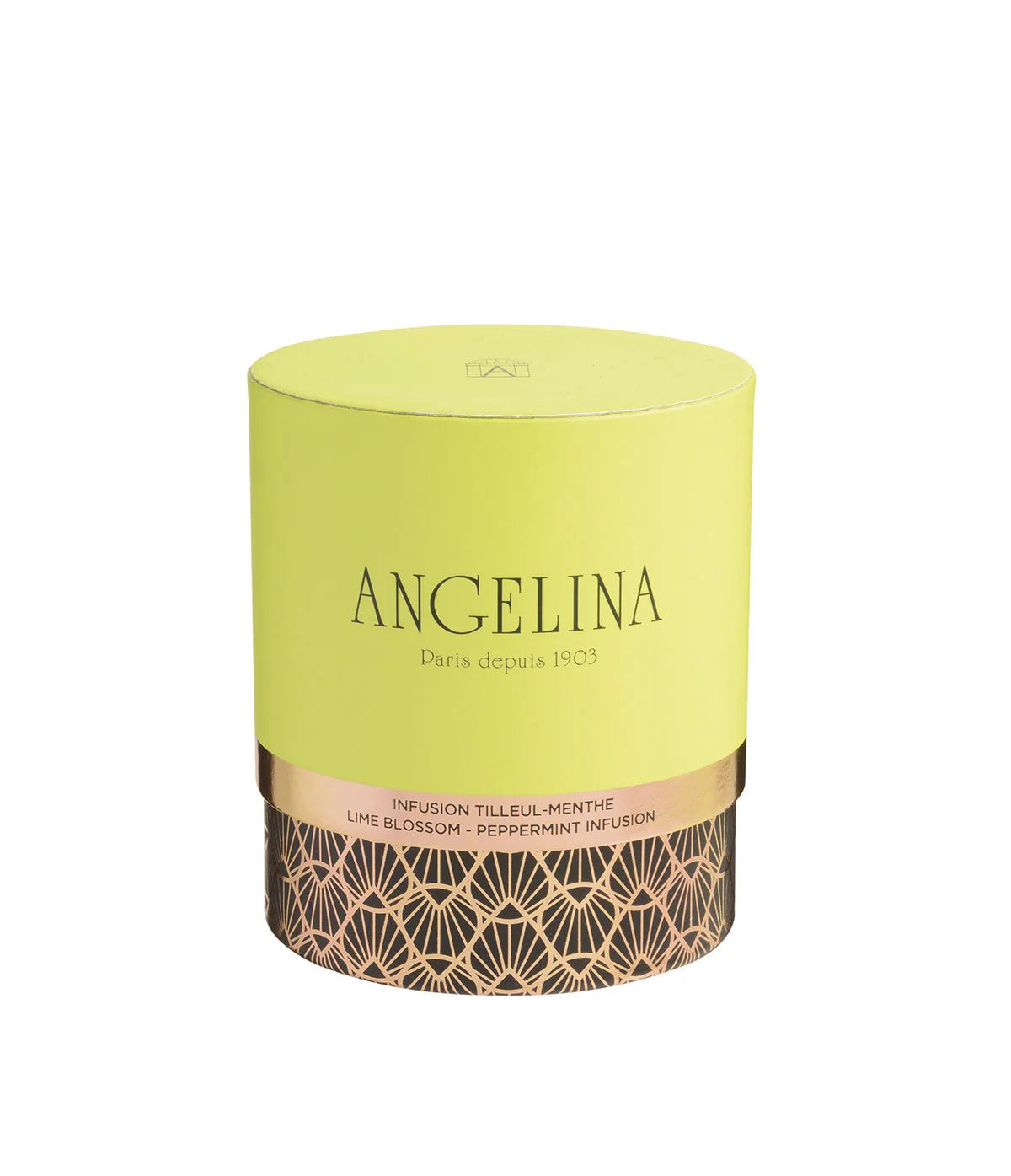 Angelina's special flavored tea round box - Paris