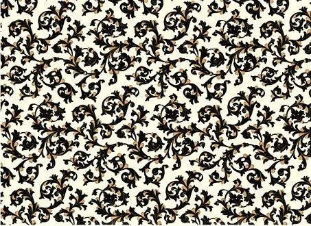 Florentine Gilded Black- ROSSI